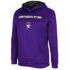 Northwestern University Wildcats Colosseum Youth Ten Sessions Pullover Hoodie