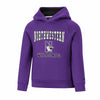 Northwestern University Wildcats Colosseum Toddler Boys Chimney Sweep Hoodie