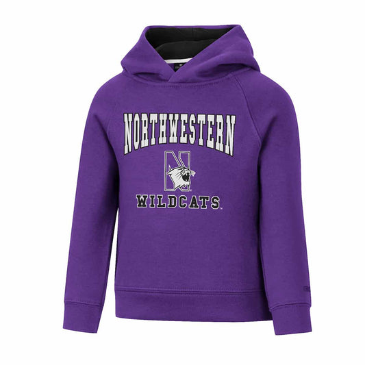 Northwestern University Wildcats Colosseum Toddler Boys Chimney Sweep Hoodie