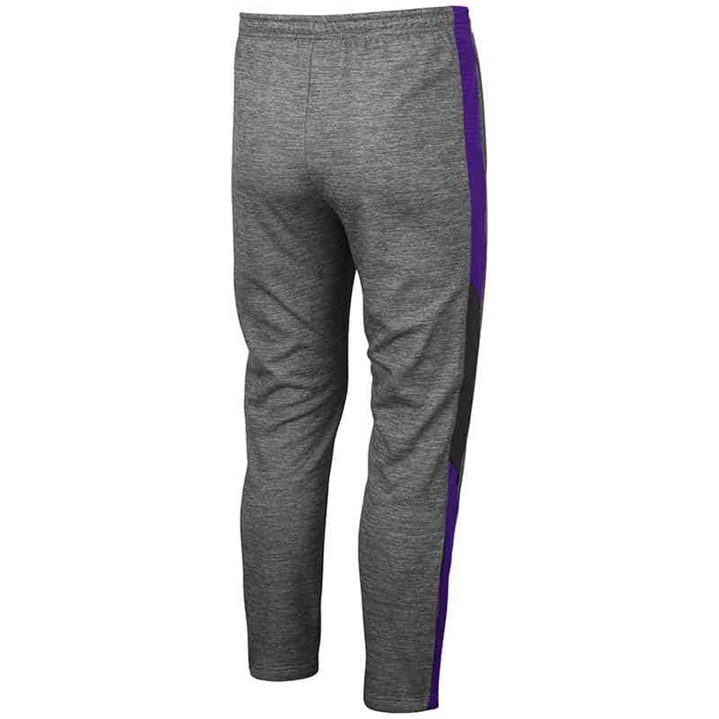 Northwestern University Wildcats Colosseum Men's Bart Track Pant With Embroidered N-Cat Design