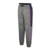 Northwestern University Wildcats Colosseum Youth Rylos Fleece Pant (Nickle Grey/Limited Purple)