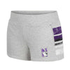 Northwestern University Wildcats Colosseum Ladies Baby-Talk Terry Short