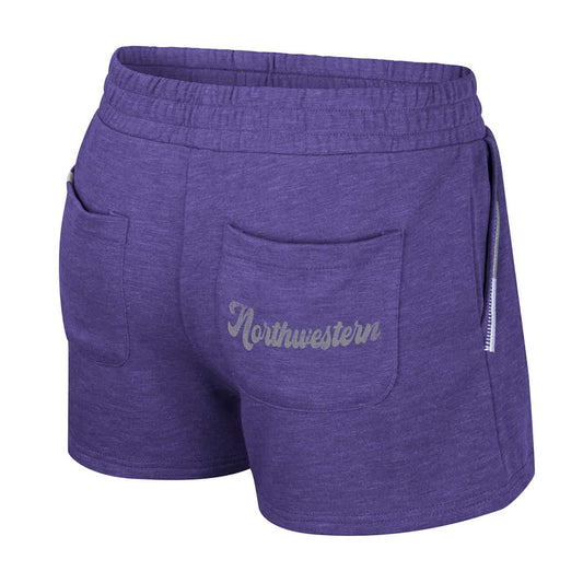 Northwestern University Wildcats Colosseum Women's London Purple Short-Back