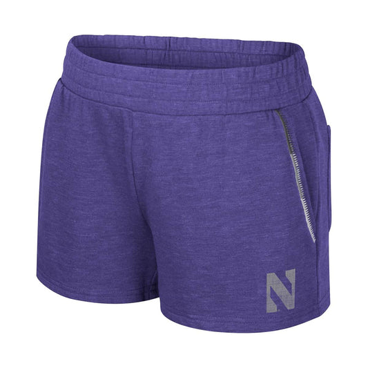 Northwestern University Wildcats Colosseum Women's London Purple Short