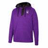 Northwestern University Wildcats Colosseum Men's Bushwood 1/4 Zip Fleece Hoodie