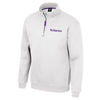 Northwestern University Wildcats Colosseum Men's White I'll Be Back 1/4 Zip