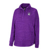 Northwestern University Wildcats Colosseum Ladies Natalie 1/4 Snap Pullover Jacket