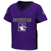 Northwestern University Wildcats Colosseum Toddler Purple Max Power Football Jersey