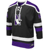 Northwestern University Wildcats Colosseum Men's Black Mr. Plow Hockey Jersey with N-Cat Design