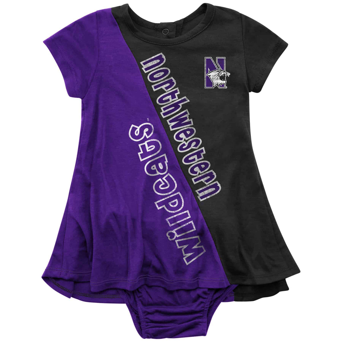 Northwestern University Wildcats Colosseum Infant Gazoo Dress