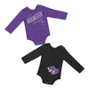Northwestern University Wildcats Colosseum Infant Girls Dorays Onesie 2Pack Set