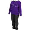 Northwestern University Wildcats Colosseum Toddler Girl Crystal Ball Tee & Legging Set
