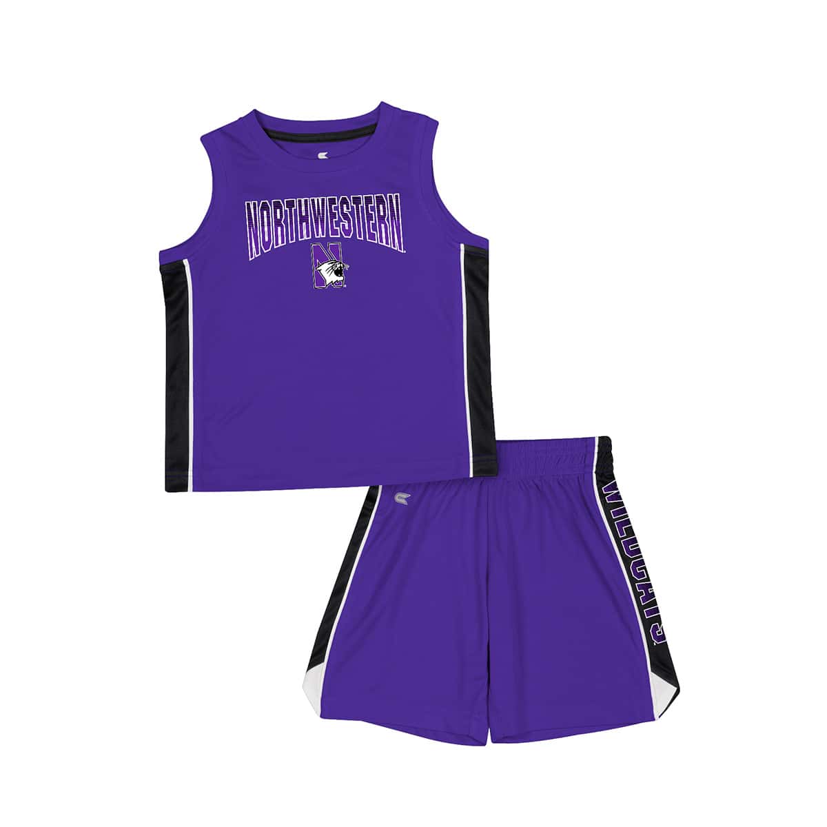 Northwestern University Wildcats Colosseum Toddler Vecna Tank & Short Set