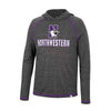 Northwestern University Wildcats Colosseum Men's Nakatomi L/S Hooded Tee