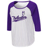 Northwestern University Wildcats Colosseum Ladies Roadtrip 3/4 Sleeve Tee