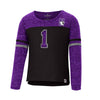 Northwestern University Wildcats Colosseum Toddler Girls Mary L/S Tee