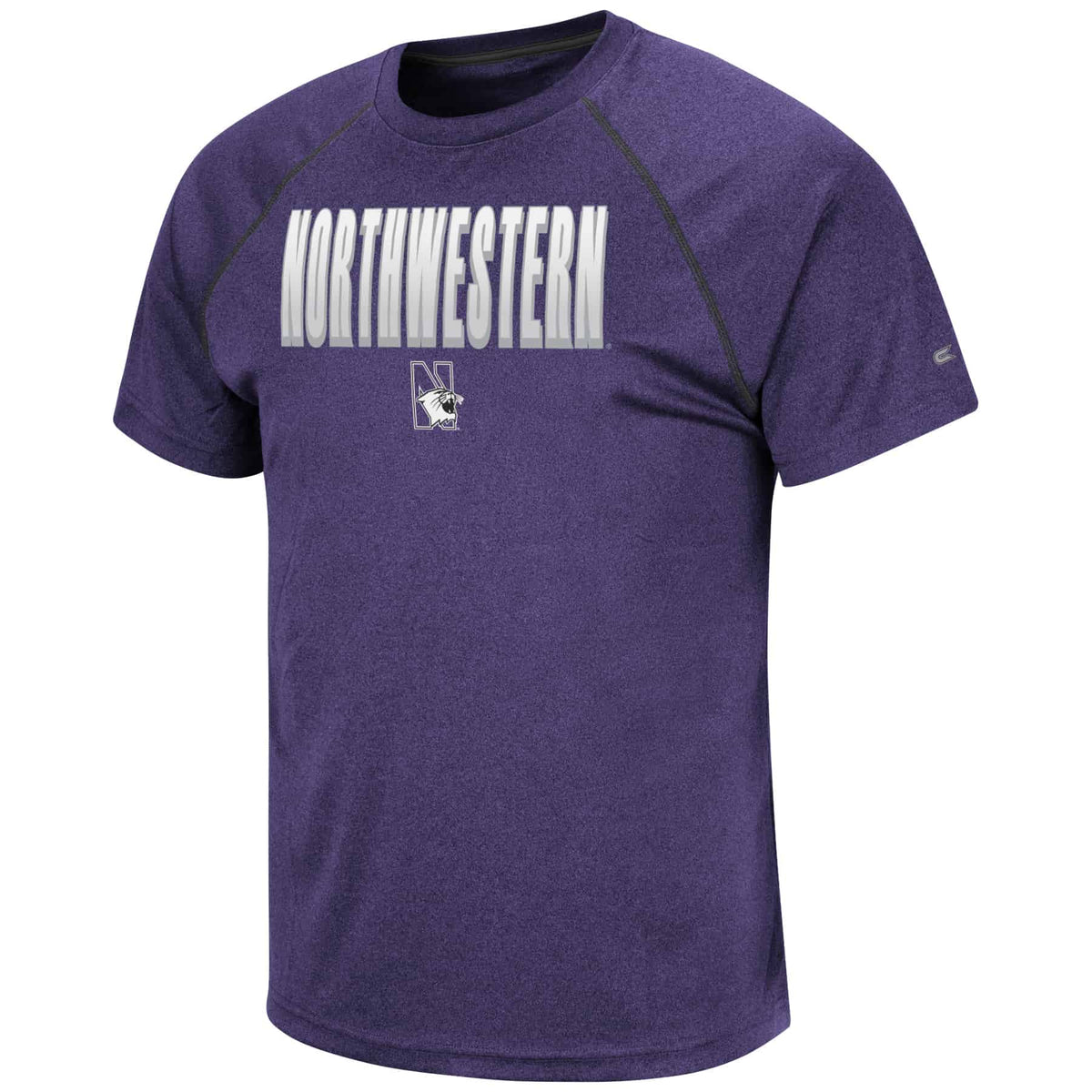 Northwestern University Wildcats Colosseum Men's Saperstein S/S Tee