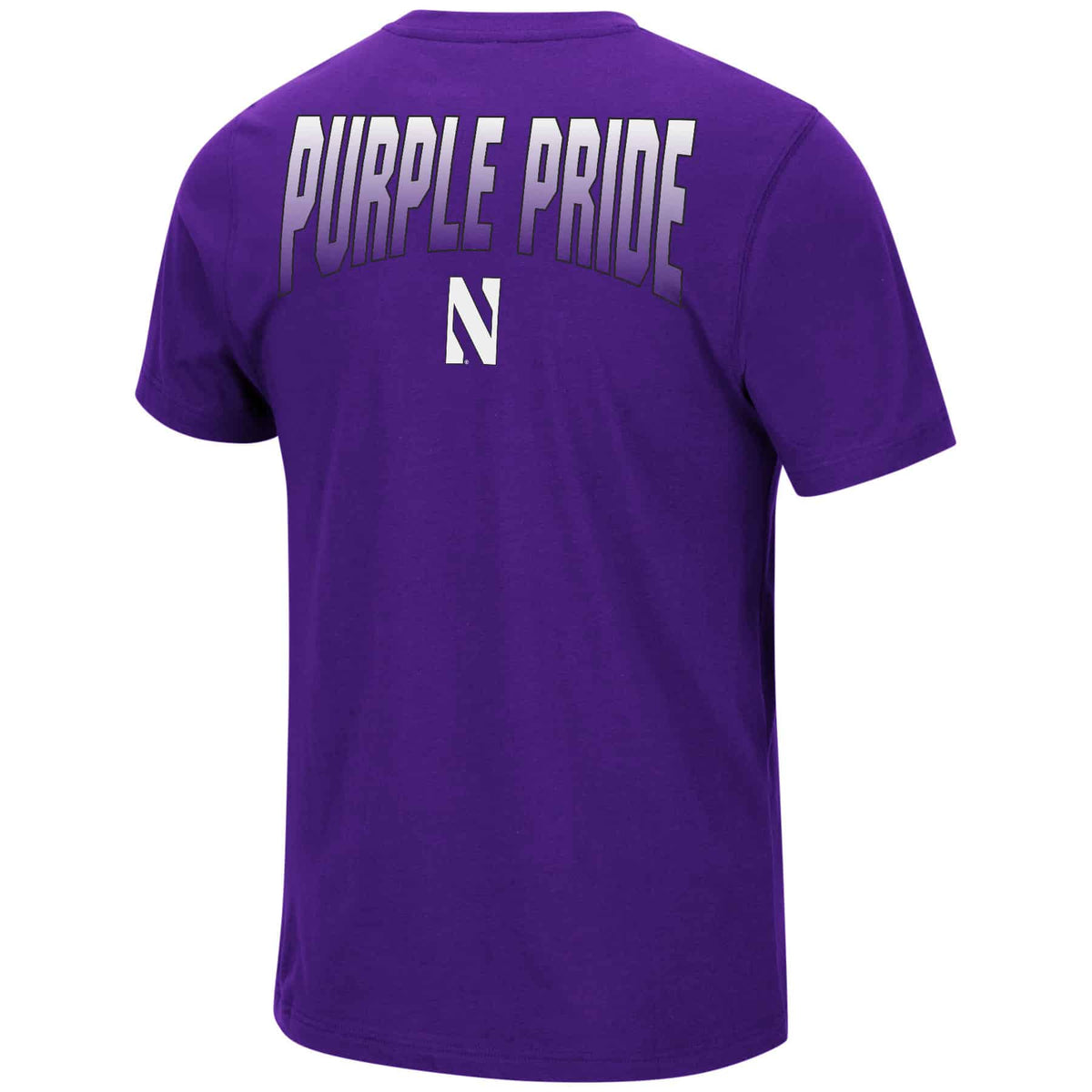 Northwestern University Wildcats Colosseum Men's Purple Eagleton S/S Tee
