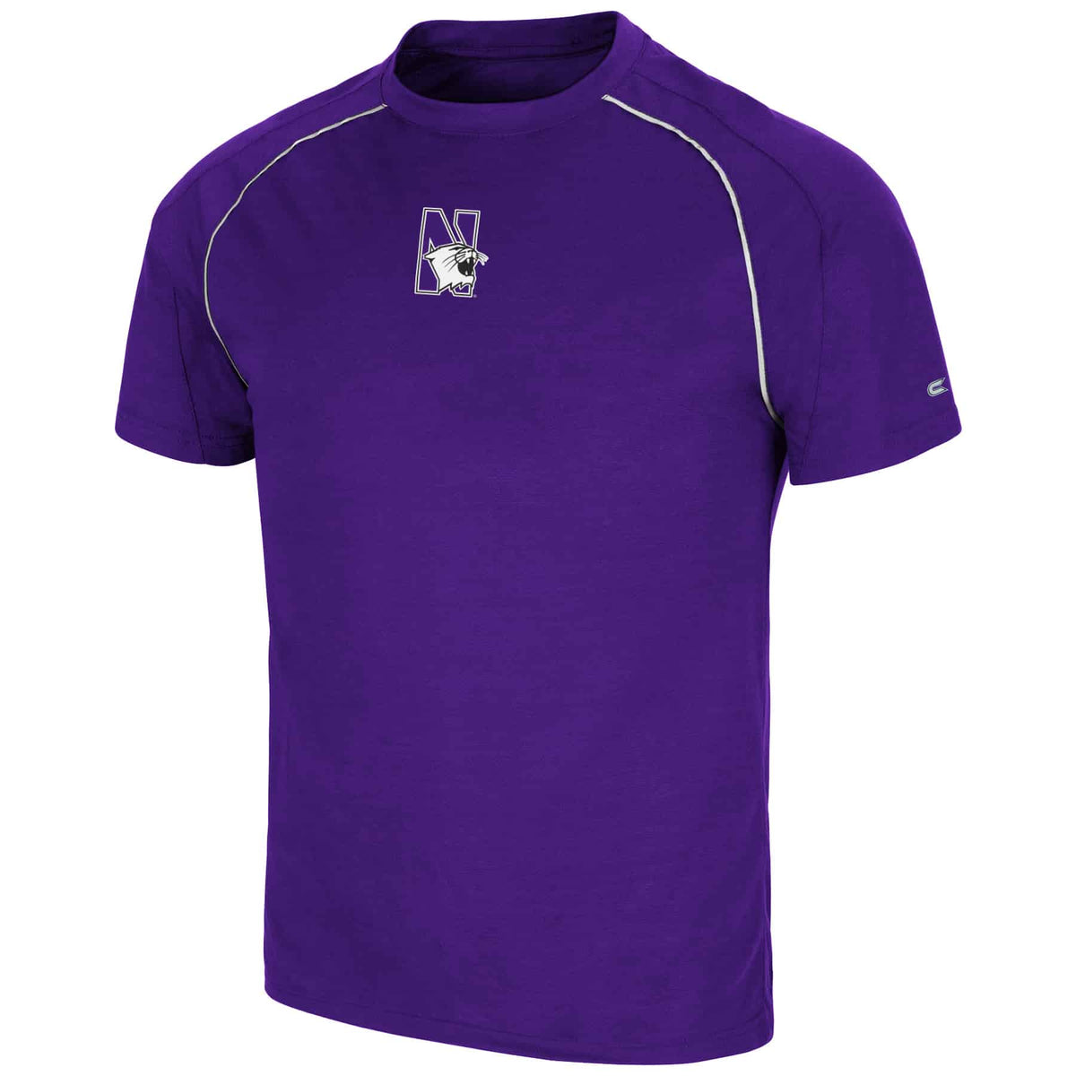 Northwestern University Wildcats Colosseum Men's Calvin S/S Tee