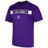 Northwestern University Wildcats Colosseum Men's Purple Mosbius S/S Tee