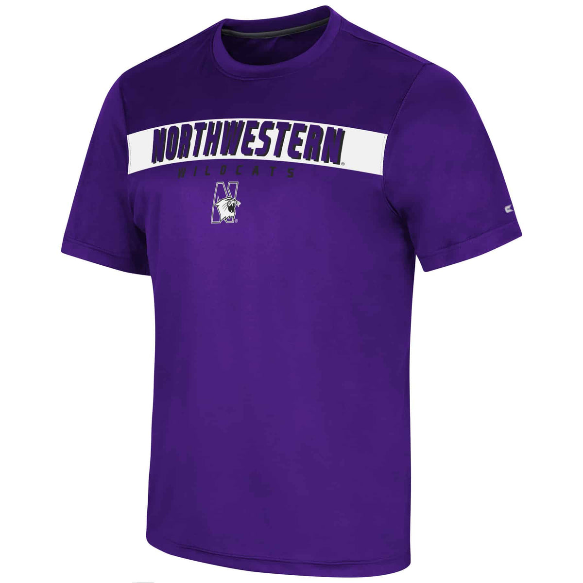 Northwestern University Wildcats Colosseum Men's Purple Mosbius S/S Tee