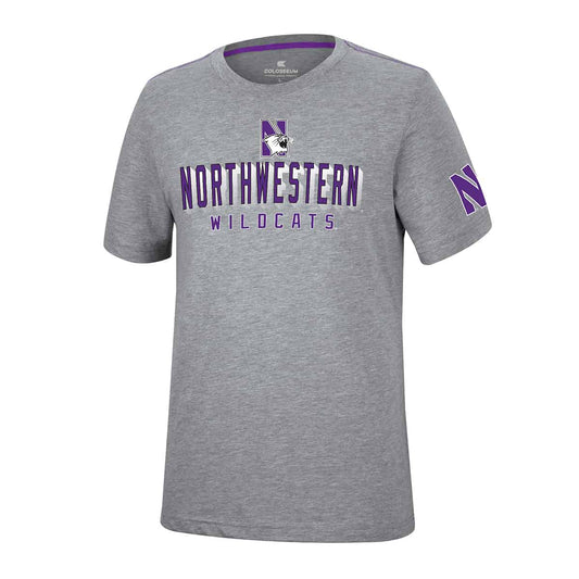 Northwestern University Wildcats Colosseum Men's Which Is Nice S/S Tee