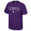 Northwestern University Wildcats Colosseum Men's Resistance S/S Tee