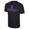 Northwestern University Wildcats Colosseum Men's Hydraulic Press S/S Tee