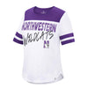 Northwestern University Wildcats Colosseum Ladie's Bridesmaids S/S Tee