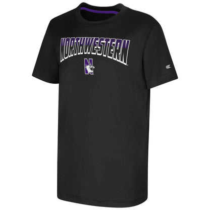 Northwestern University Wildcats Colosseum Youth Butter Scotch S/S Tee