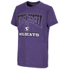 Northwestern University Wildcats Colosseum Youth Toffee S/S Tee