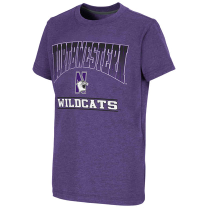 Northwestern University Wildcats Colosseum Youth Toffee S/S Tee