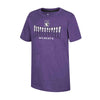 Northwestern University Wildcats  Colosseum Youth Boys Tiberius S/S Tee