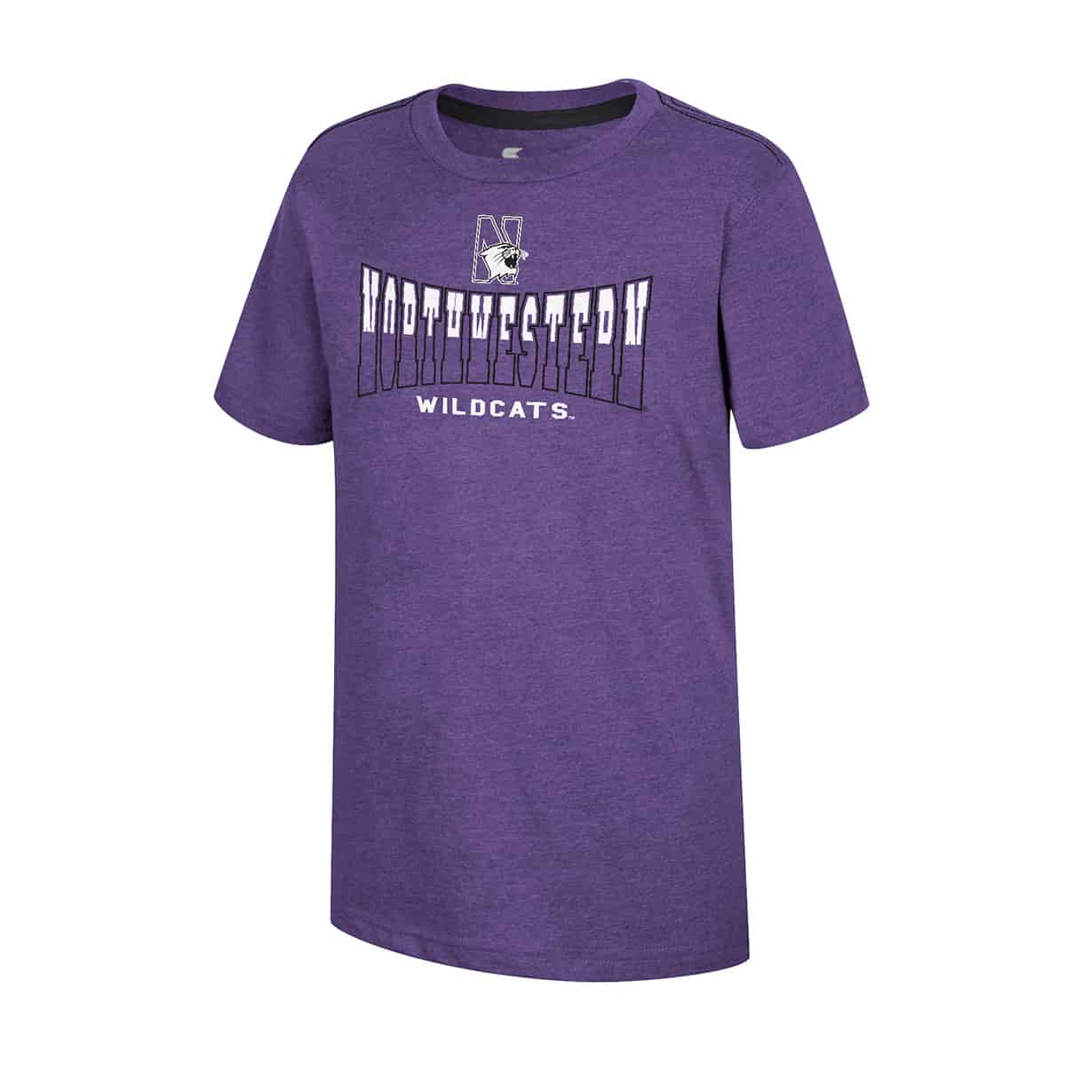 Northwestern University Wildcats  Colosseum Youth Boys Tiberius S/S Tee