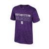 Northwestern University Wildcats Colosseum Youth Creative Control S/S Tee
