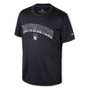 Northwestern University Wildcats Colosseum Youth Armada Black S/S Tee