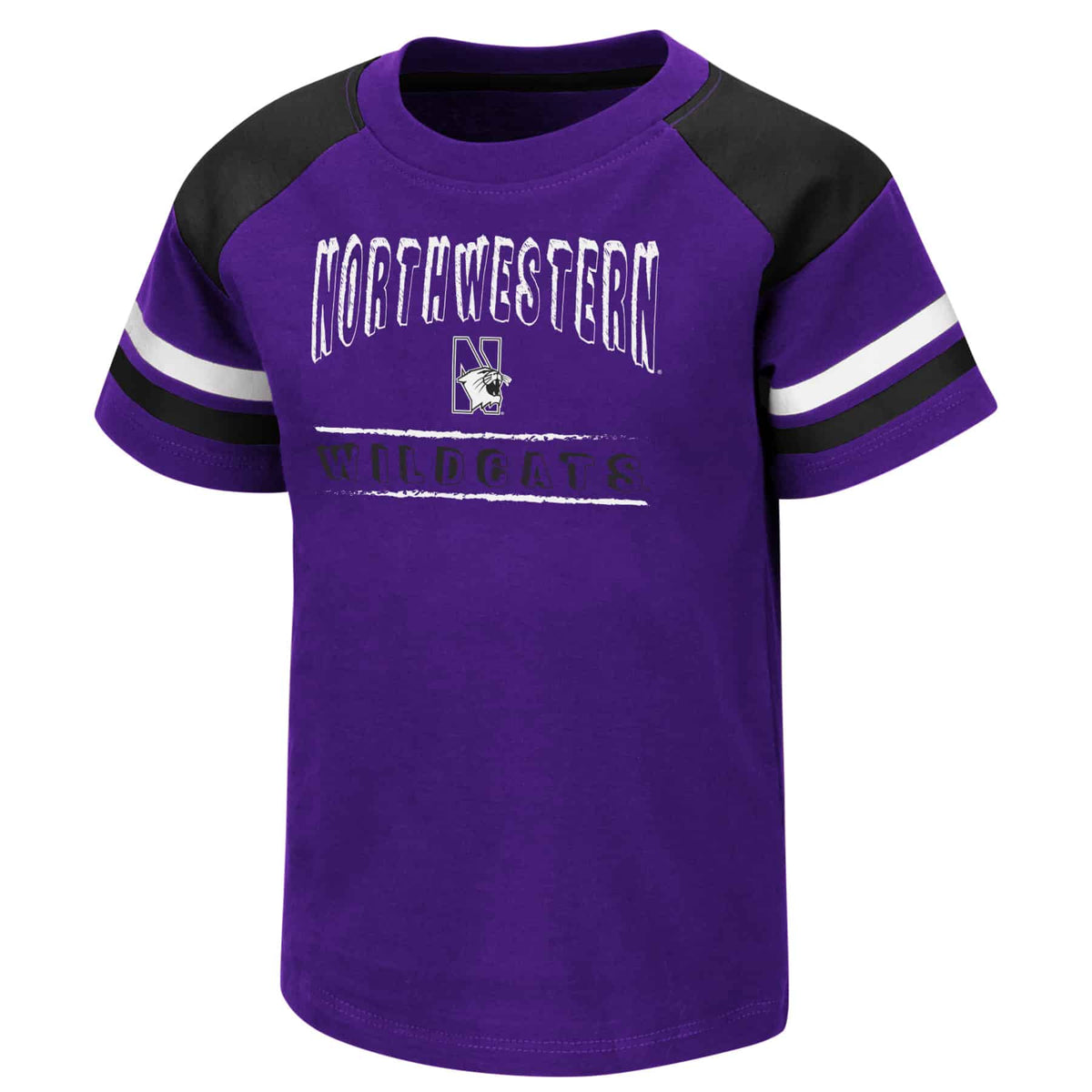 Northwestern University Wildcats Colosseum Toddler Fred S/S T-Shirt