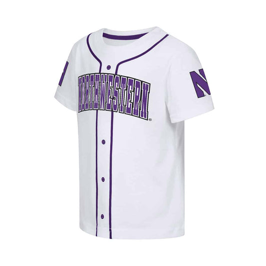 Northwestern University Wildcats Colosseum Toddler Boys Buddy Baseball S/S Tee