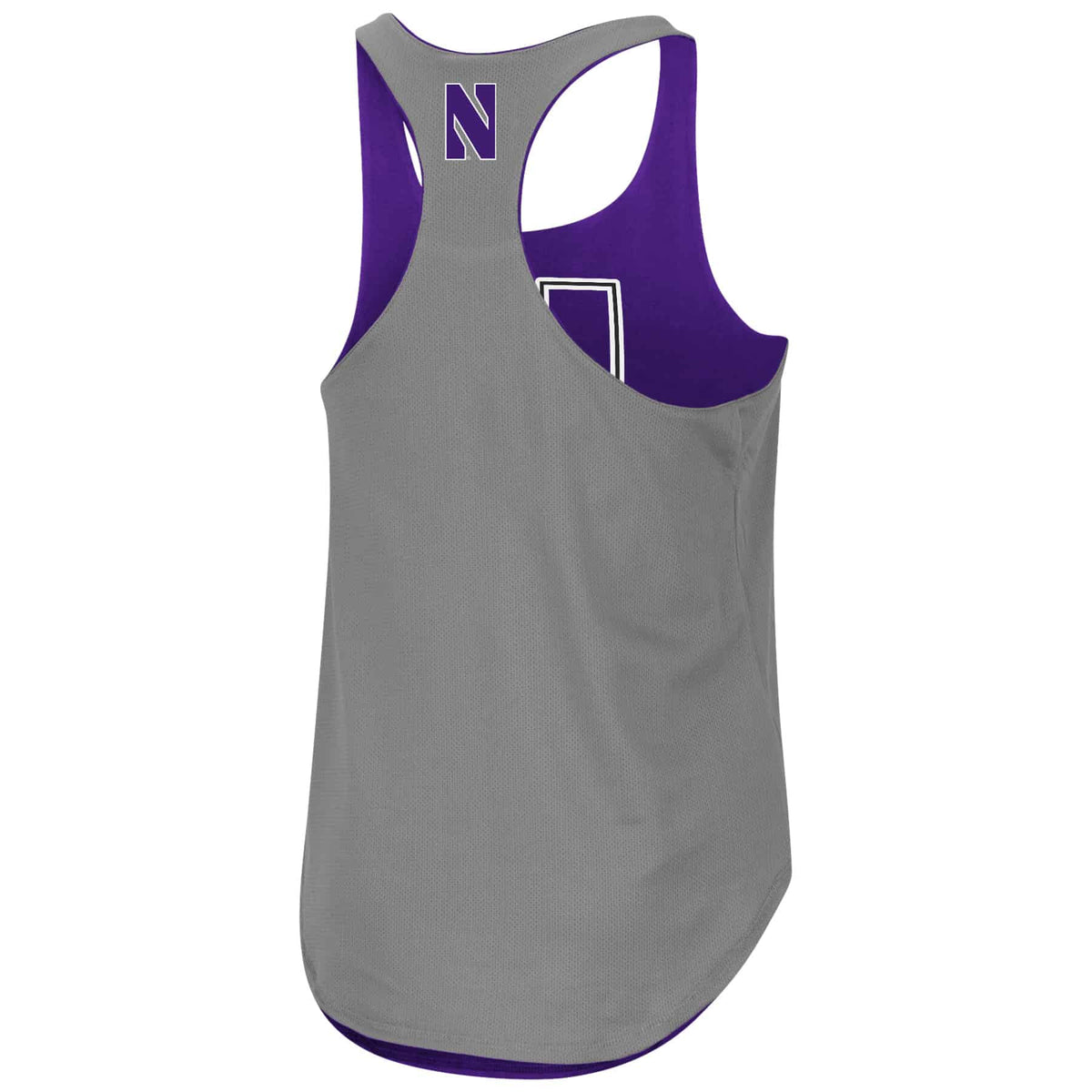 Northwestern University Wildcats Colosseum Ladies Mona Lisa Reversible Tank