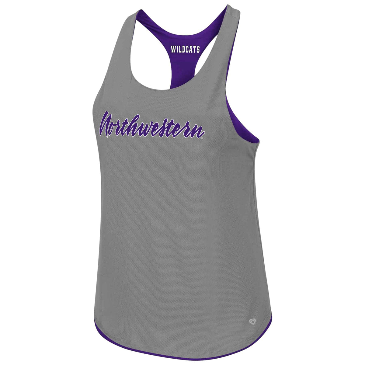 Northwestern University Wildcats Colosseum Ladies Mona Lisa II Reversible Tank