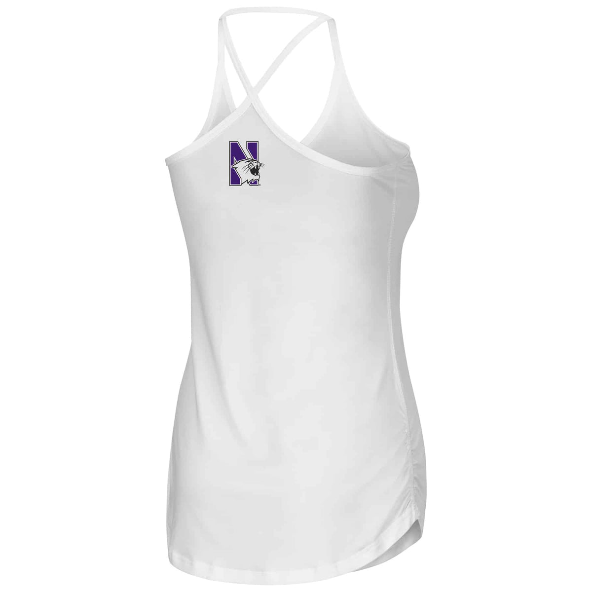 Northwestern University Wildcats Colosseum Ladies Icetown Tank Back