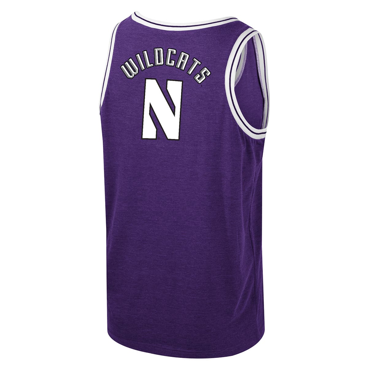 Northwestern University Wildcats Colosseum Youth Purple Shooting Tank-back