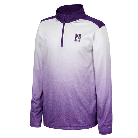 Northwestern University Wildcats Colosseum Youth Boys Max 1/4 Zip