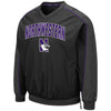 Northwestern University Wildcats Colosseum Men's Duffman Windbreaker Jacket with N-Cat Design