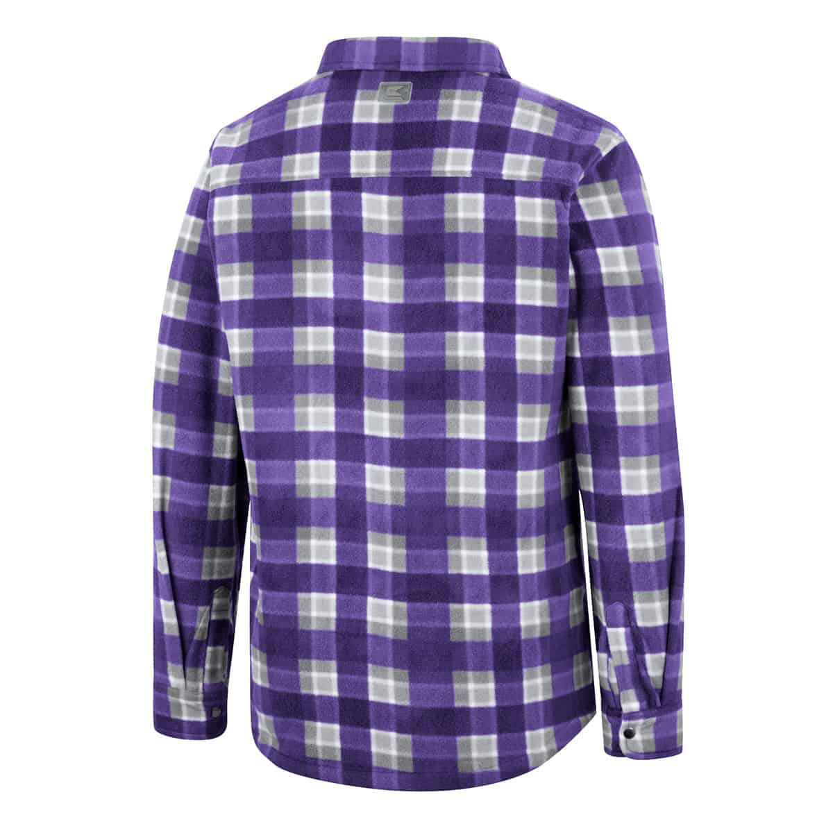 Northwestern University Wildcats Colosseum Men’s Ellis Snap Up Jacket - Back Side