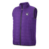 Northwestern University Wildcats Colosseum Men's  Membership Puffer Vest