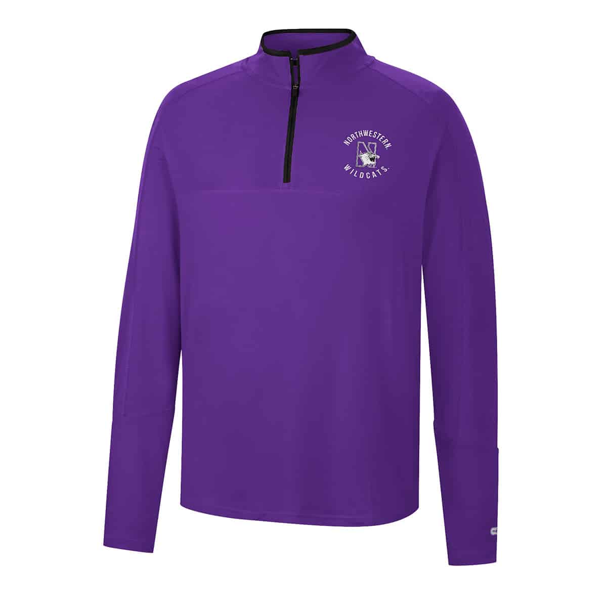 Northwestern University Wildcats Colosseum Men's Spaulding 1/4 Windshirt
