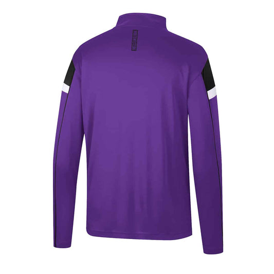 Northwestern University Wildcats Colosseum Men's Golf Match 1/4 Zip Windshirt - Back Side