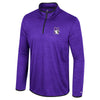 Northwestern University Wildcats Colosseum Men's Purple Wright 1/4 Zip Windshirt