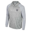 Northwestern University Wildcats Colosseum Men's Cybernetic 1/4 Zip Hooded Windshirt